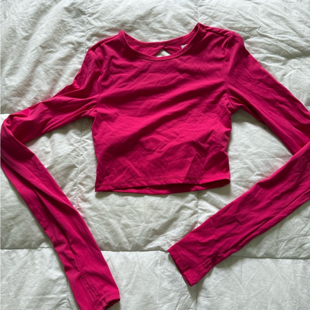 Forever 21 Fuchsia Long Sleeve Top
